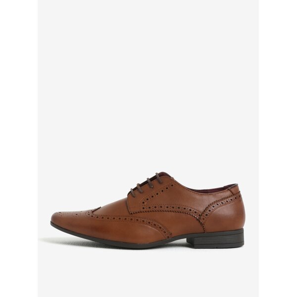 Pantofi brogue maro deschis - Burton Menswear London