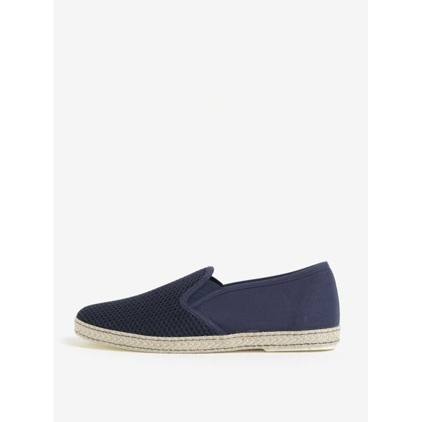 Pantofi slip-on bleumarin pentru barbati Dune London Fencing