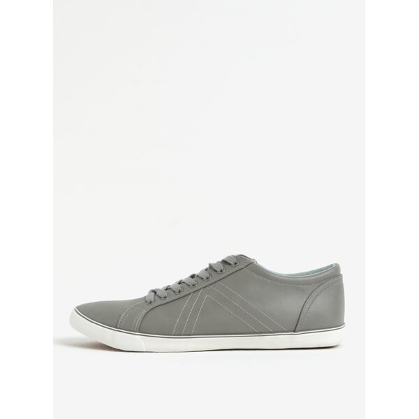 Pantofi sport gri inchis - Burton Menswear London