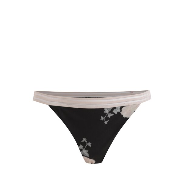 Chiloti negri cu talie inalta si print floral Y.A.S Hunter