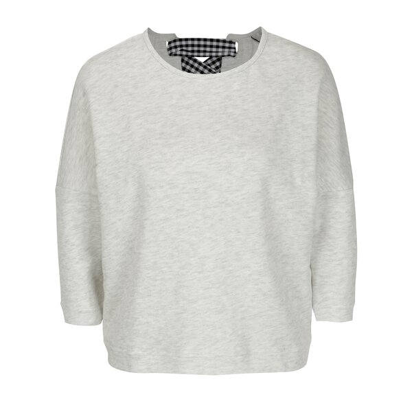 Bluza sport gri cu panglica incrucisata la spate - ONLY Sophia