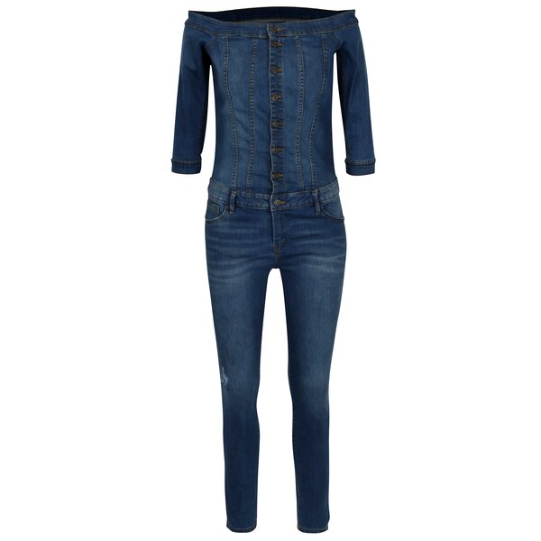Salopeta din denim cu maneci 3/4 - ONLY Julia