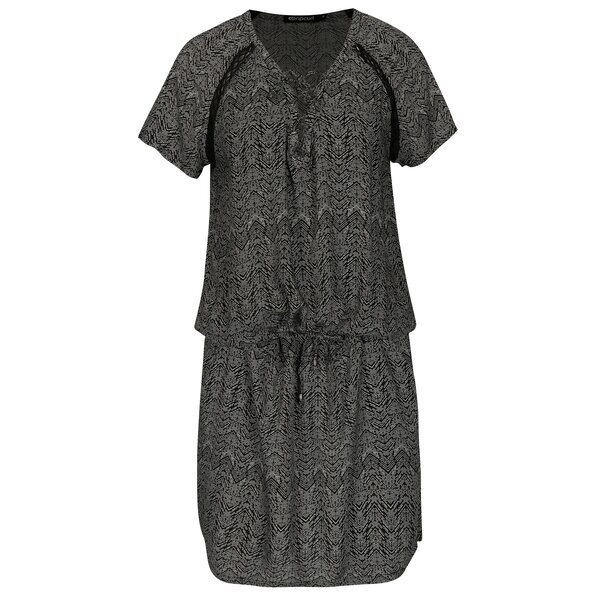 Rochie neagra cu print geometric Rip Curl