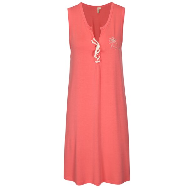 Rochie dreapta corai cu broderie Rip Curl