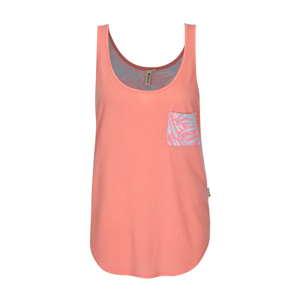Top corai cu print pe buzunar Rip Curl