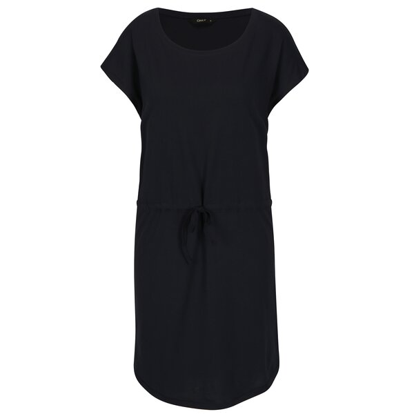Rochie bleumarin cu snur in talie ONLY May