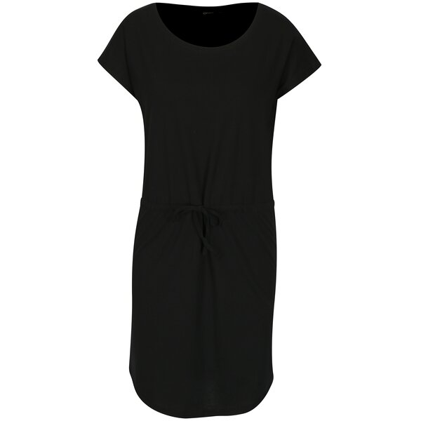 Rochie neagra cu snur in talie ONLY May