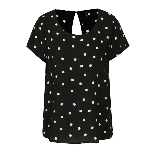 Bluza cu buline si nasture la spate ONLY First