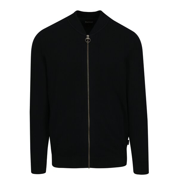 Jacheta bleumarin cu detaliu la cot Barbour Blair Zip Thru