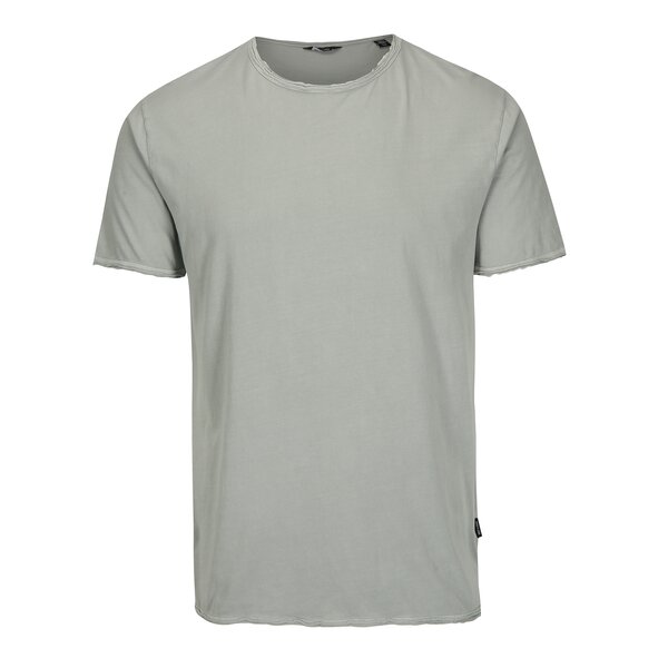 Tricou gri cu terminatii nefinisate ONLY & SONS Albert