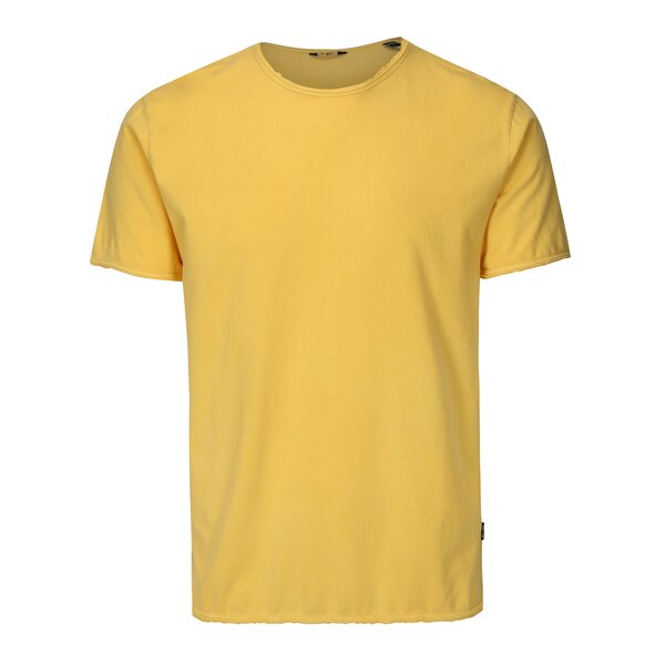 Tricou galben cu terminatii nefinisate ONLY & SONS Albert