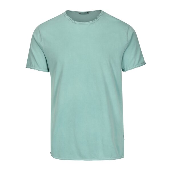 Tricou turcoaz cu terminatii nefinisate ONLY & SONS Albert