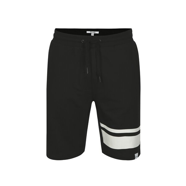 Pantaloni scurti sport negri ONLY & SONS Stripe