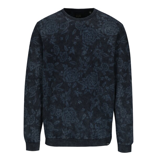 Bluza bleumarin cu print - ONLY & SONS Kasper
