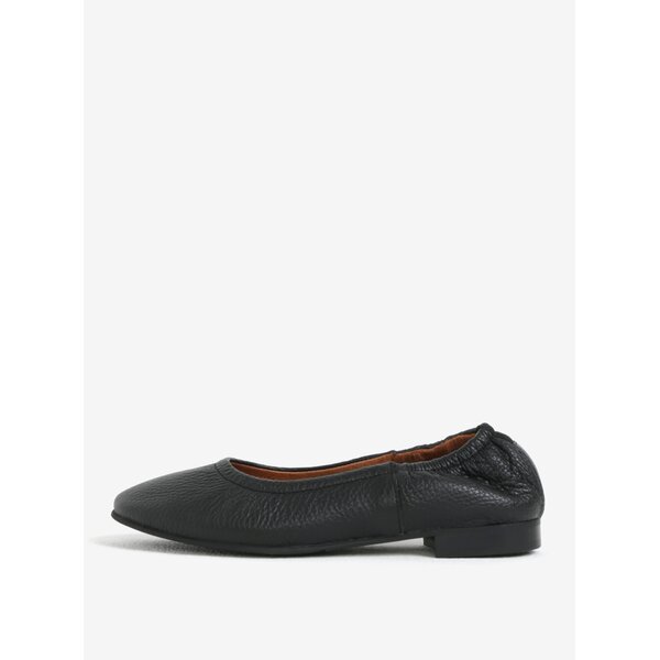 Balerini negri din piele Selected Femme Sana
