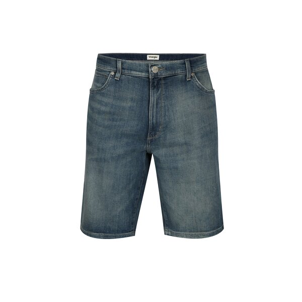 Blugi scurti albastri din denim pentru barbati - Wrangler