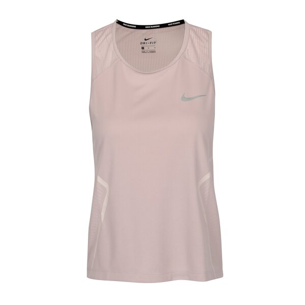 Top sport roz cu perforatii pentru femei Nike Dry Miler Tank