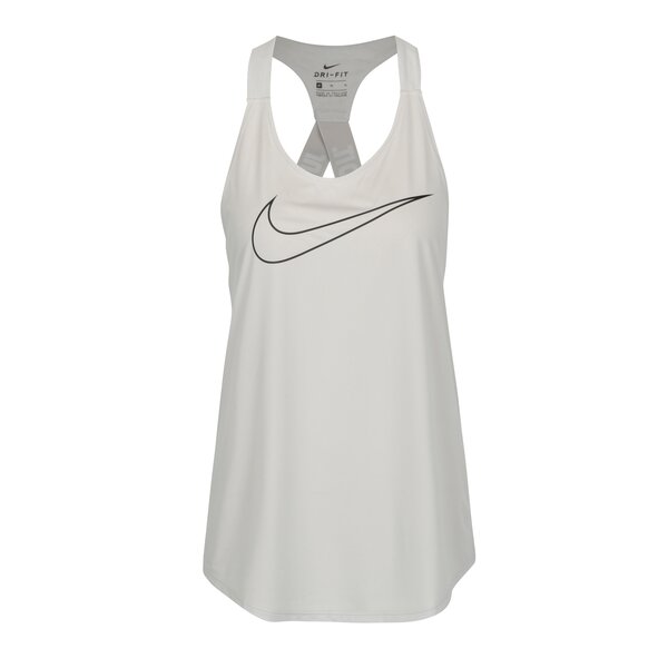 Top sport gri cu bretele elastice pentru femei Nike Training Tank