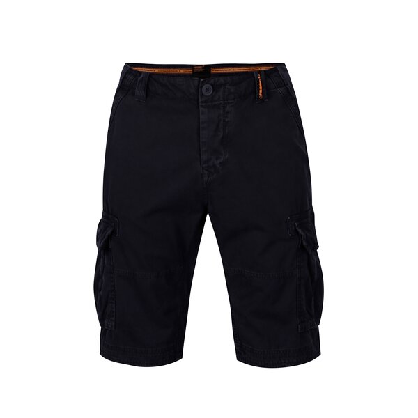 Pantaloni scurti cargo bleumarin din bumbac pentru barbati - Superdry