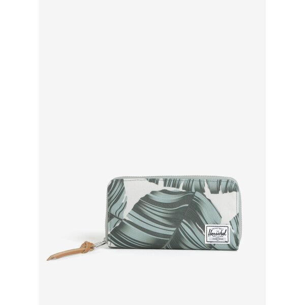 Portofel bej cu print colorat - Herschel Thomas