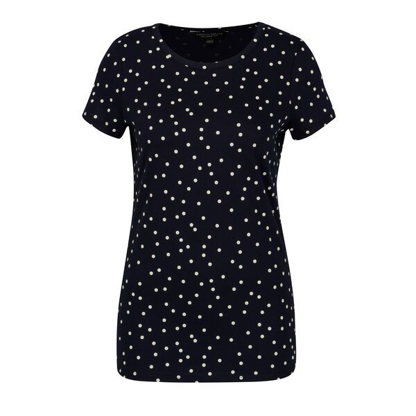 Tricou bleumarin cu print buline - Dorothy Perkins