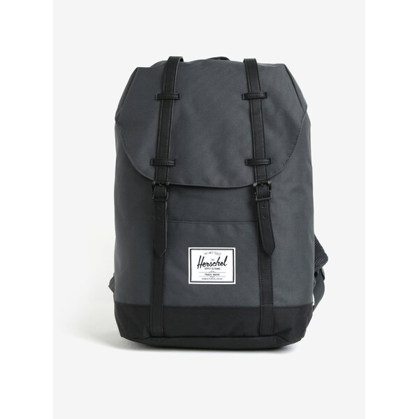 Rucsac verde inchis cu buzunar pentru laptop - Herschel Retreat 19,5 l