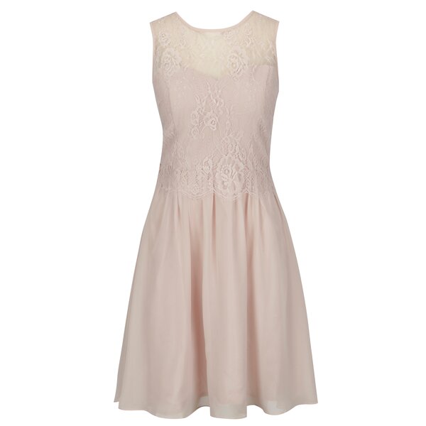 Rochie roz deschis cu top din dantela - Dorothy Perkins