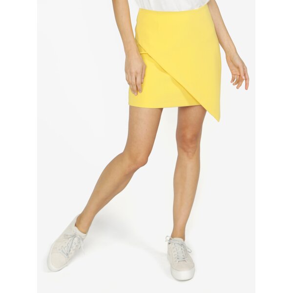 Fusta mini asimetrica galbena - VERO MODA Anna