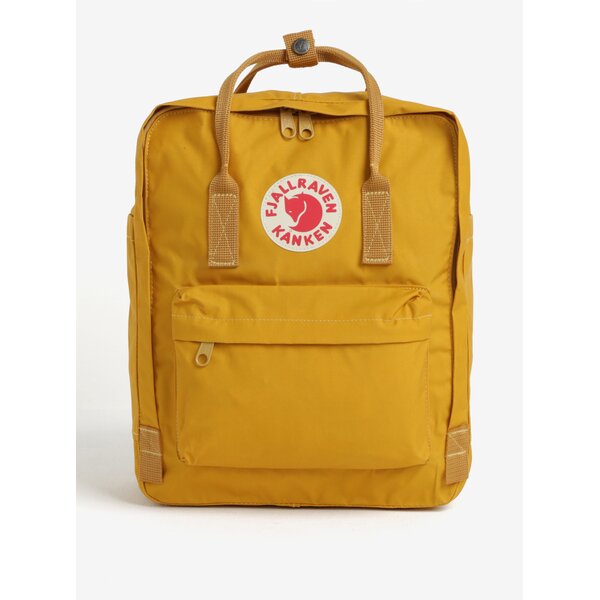 Rucsac impermeabil galben mustar - Fjällräven Kånken 16 l