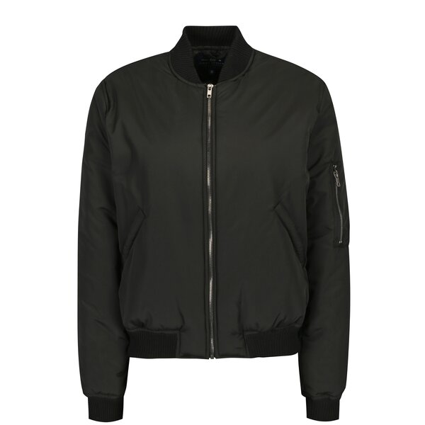 Jacheta bomber neagra pentru femei - Jimmy Sanders