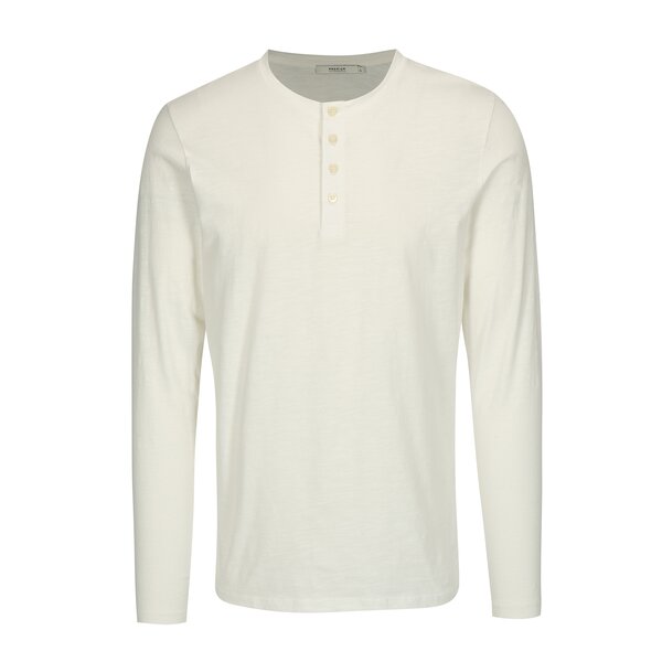 Bluza basic alba cu nasturi - Jack & Jones Wolfsburg