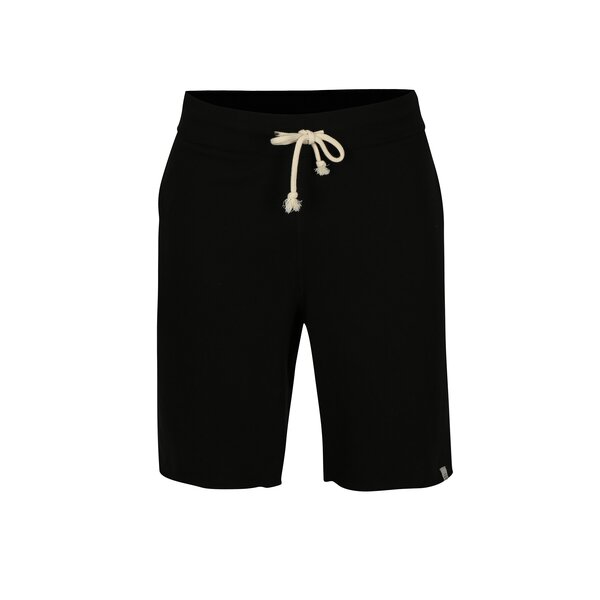 Pantaloni scurti sport negri cu snur in talie - Jack & Jones Colour