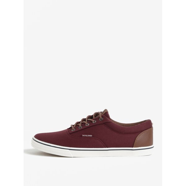 Pantofi sport bordo pentru barbati - Jack & Jones Vision