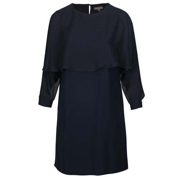 Rochie bleumarin cu decupaj la maneci Ulla Popken