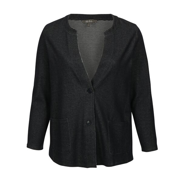 Cardigan bleumarin melanj - Ulla Popken