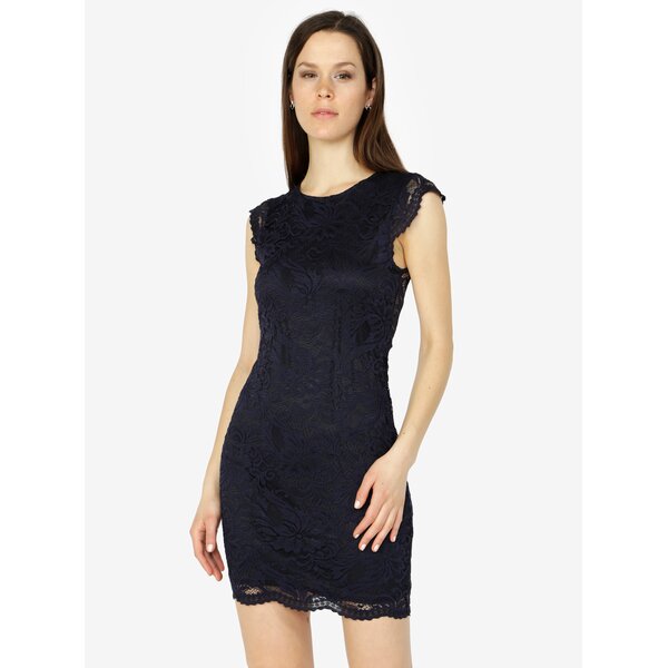 Rochie bleumarin din dantela - VERO MODA Sandra