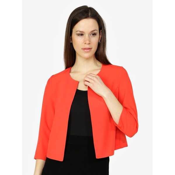 Bolero rosu cu maneci 3/4 - VERO MODA Hannah
