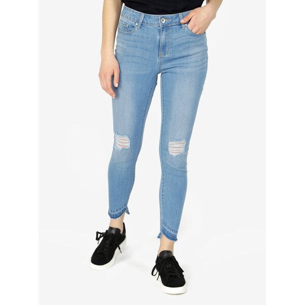 Blugi albastru deschis slim fit - VERO MODA Seven