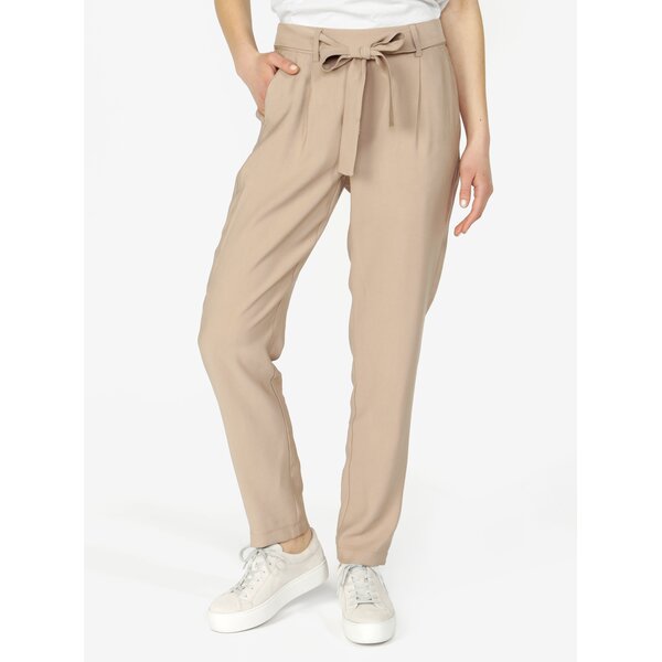 Pantaloni bej - VERO MODA Elke
