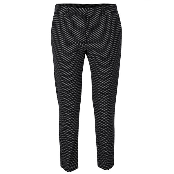 Pantaloni conici bleumarin cu model discret - Scotch & Soda