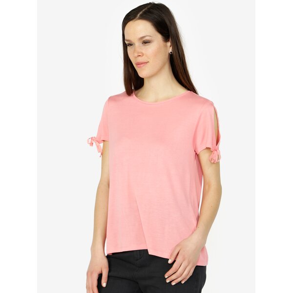 Tricou roz - VERO MODA Jemia