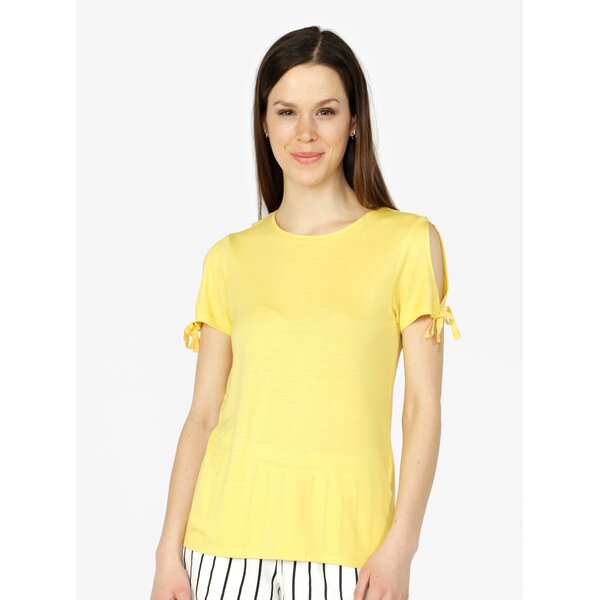 Tricou galben - VERO MODA Jemia