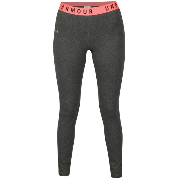 Colanti sport gri melanj pentru femei Under Armour Favorite