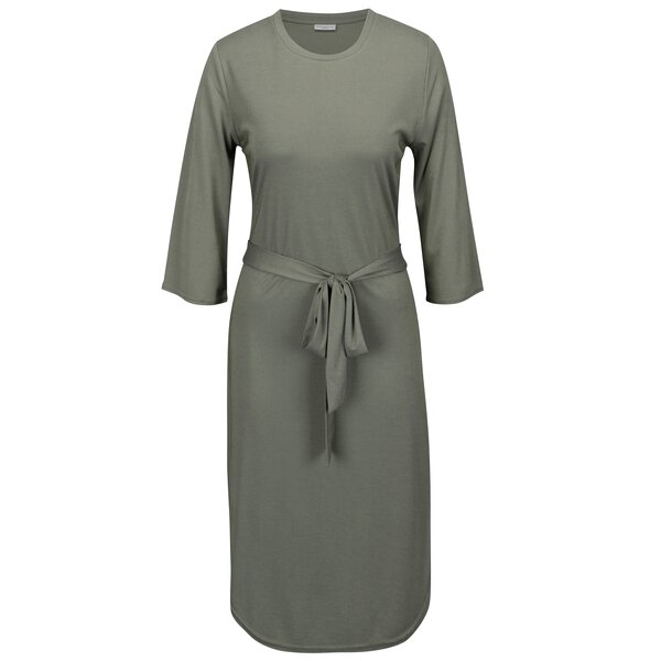 Rochie midi verde cu maneci 3/4 Jacqueline de Yong Ban