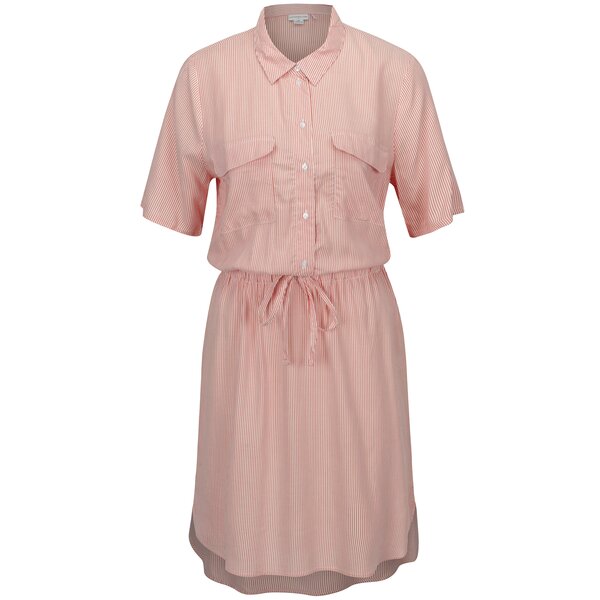 Rochie asimetrica rosie in dungi Jacqueline de Yong Beach