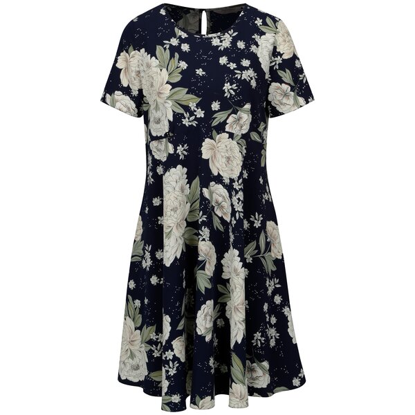Rochie bleumarin cu print floral pentru femei insarcinate - Dorothy Perkins Maternity