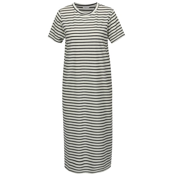 Rochie midi alba in dungi Jacqueline de Yong Camma