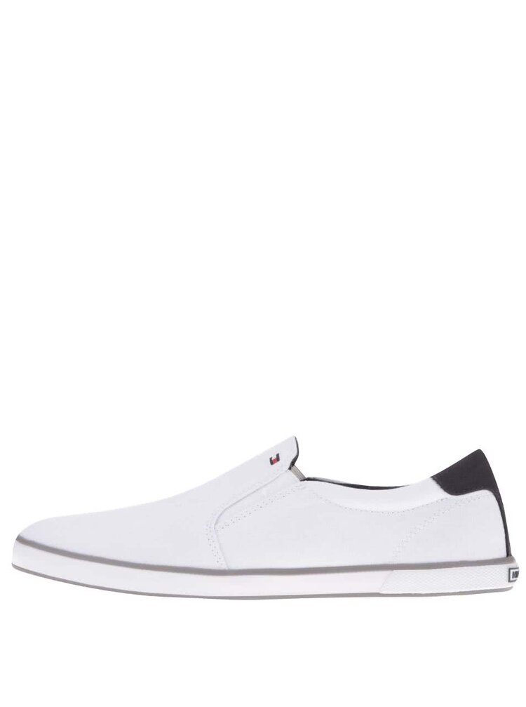 Bile Panske Slip On Tenisky Tommy Hilfiger Arlow Zoot Cz