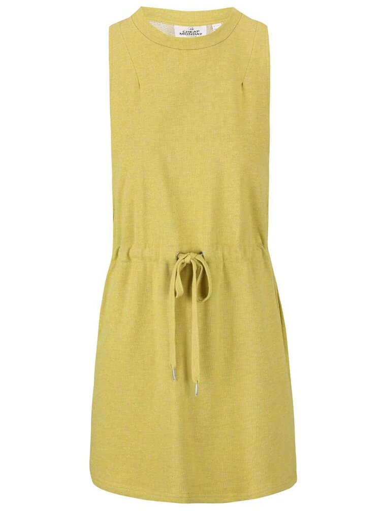 Rochie Tricotata Cheap Monday Fuel De Culoare Galben Verzuie