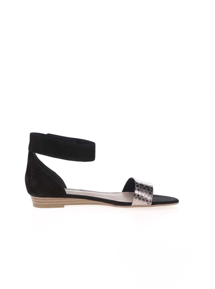 Sandale S Oliver Negre Din Piele Zoot Ro